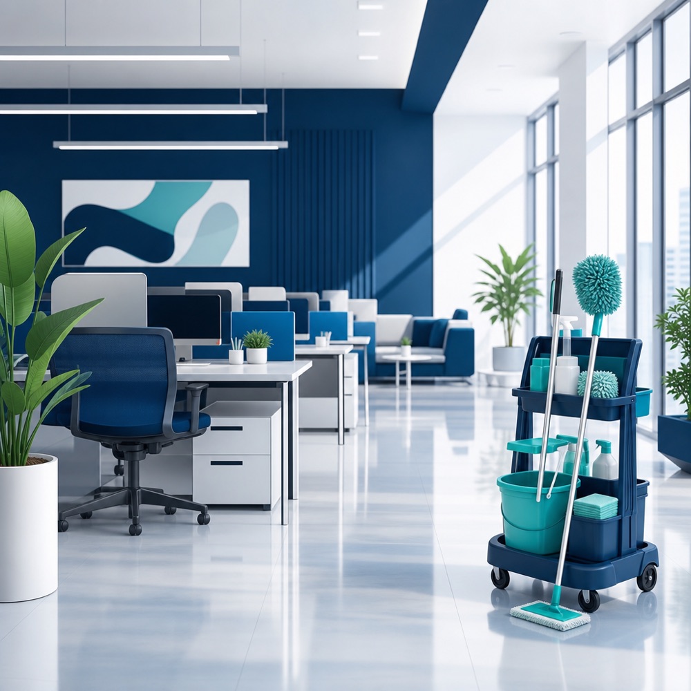 Commercial and office cleaning